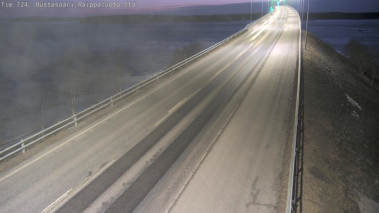 Kelikamerat Kuva Tie 724 Raippaluodonsilta itä, Mustasaari, Pohjanmaa