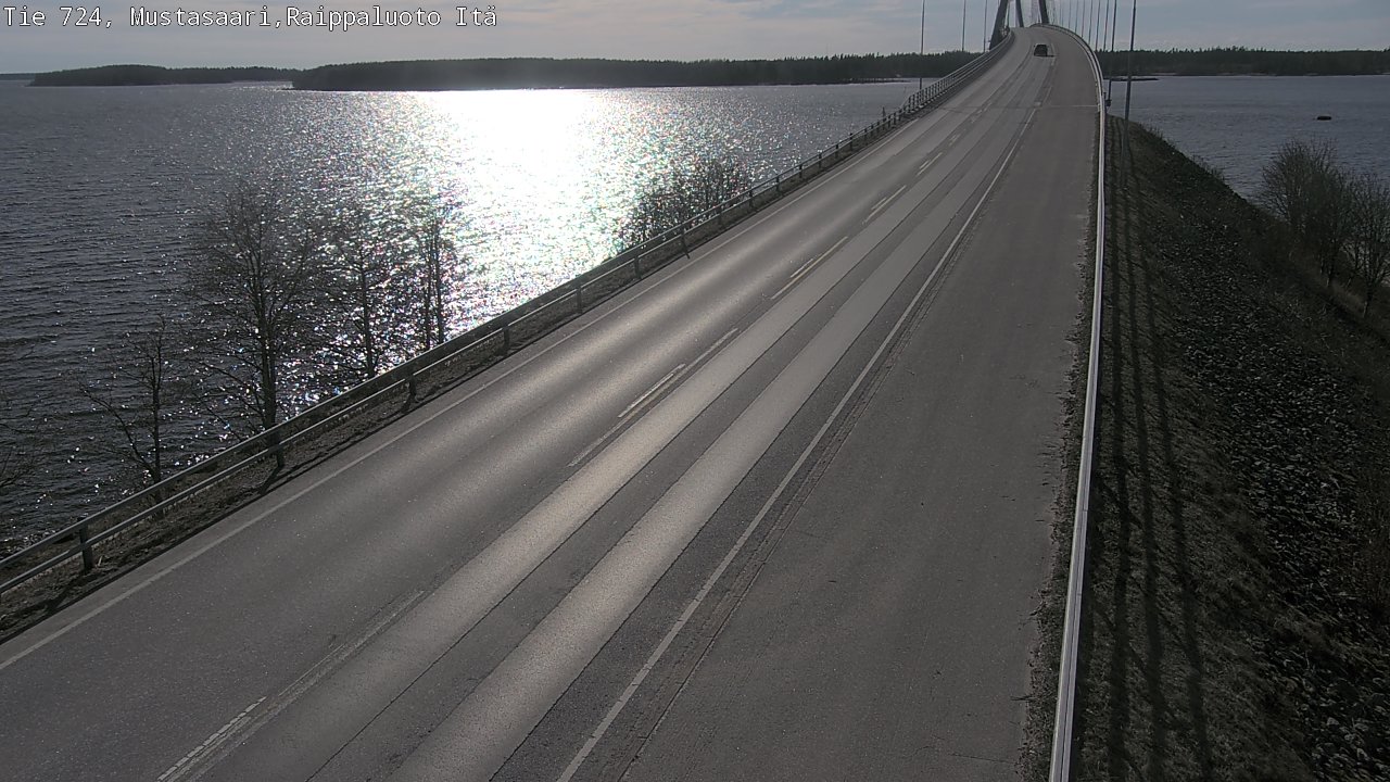Weather Camera Image Väg 724 Korsholm, Replot, Fjärdskäret, Mustasaari, Pohjanmaa