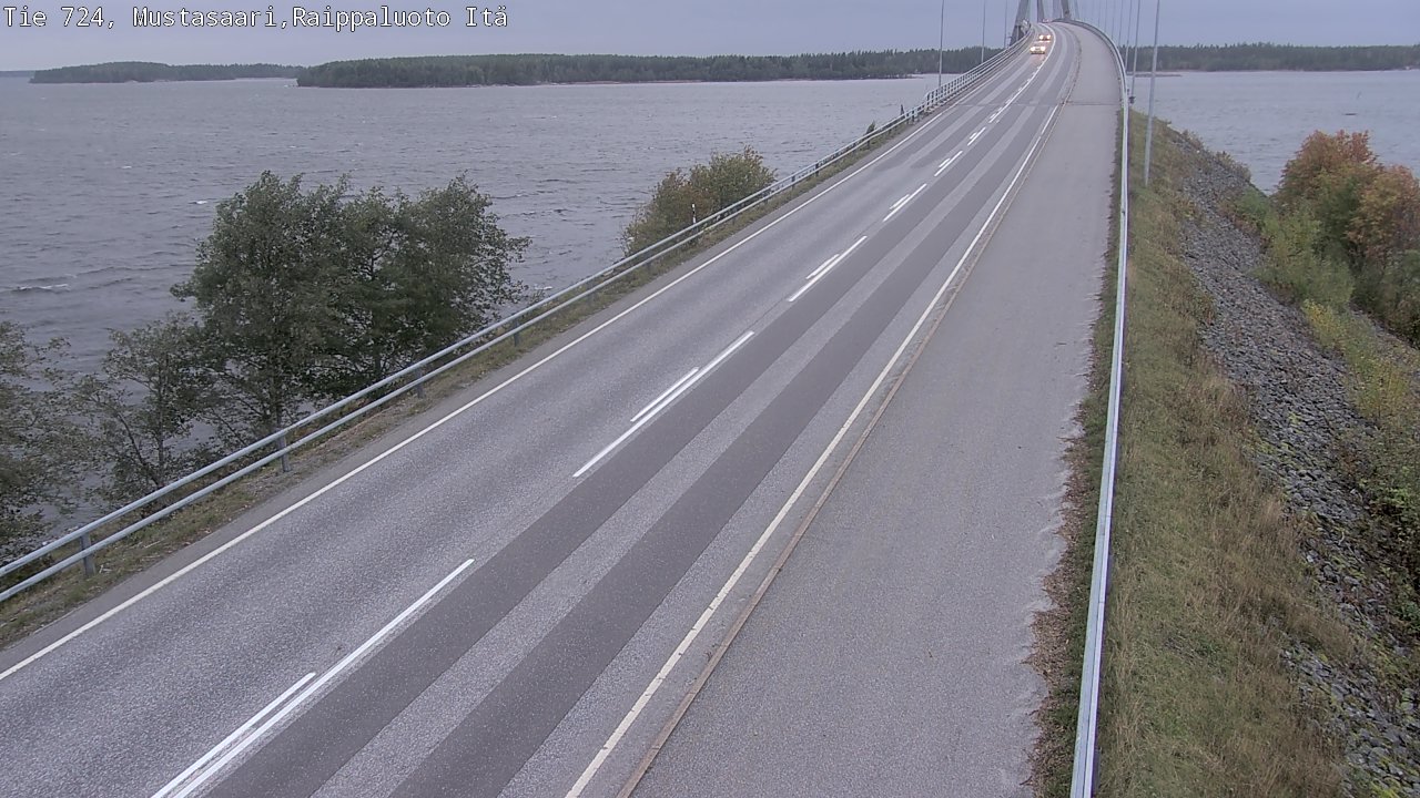 Kelikamerat Kuva Tie 724 Raippaluodonsilta itä, Mustasaari, Pohjanmaa