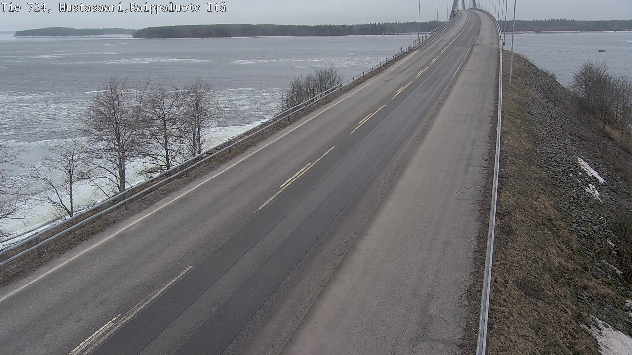 Weather Camera Image Väg 724 Korsholm, Replot, Fjärdskäret, Mustasaari, Pohjanmaa