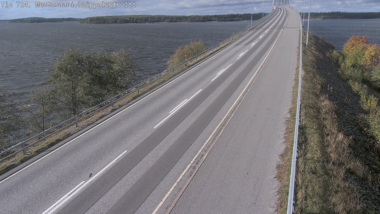 Kelikamerat Kuva Tie 724 Raippaluodonsilta itä, Mustasaari, Pohjanmaa
