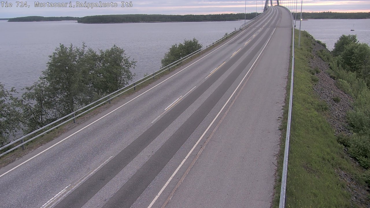 Kelikamerat Kuva Tie 724 Raippaluodonsilta itä, Mustasaari, Pohjanmaa