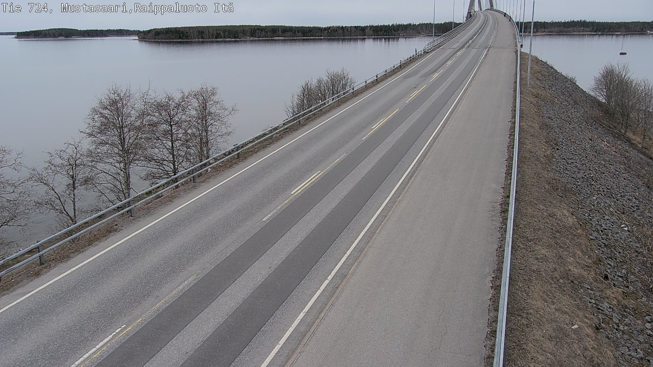 Weather Camera Image Väg 724 Korsholm, Replot, Fjärdskäret, Mustasaari, Pohjanmaa