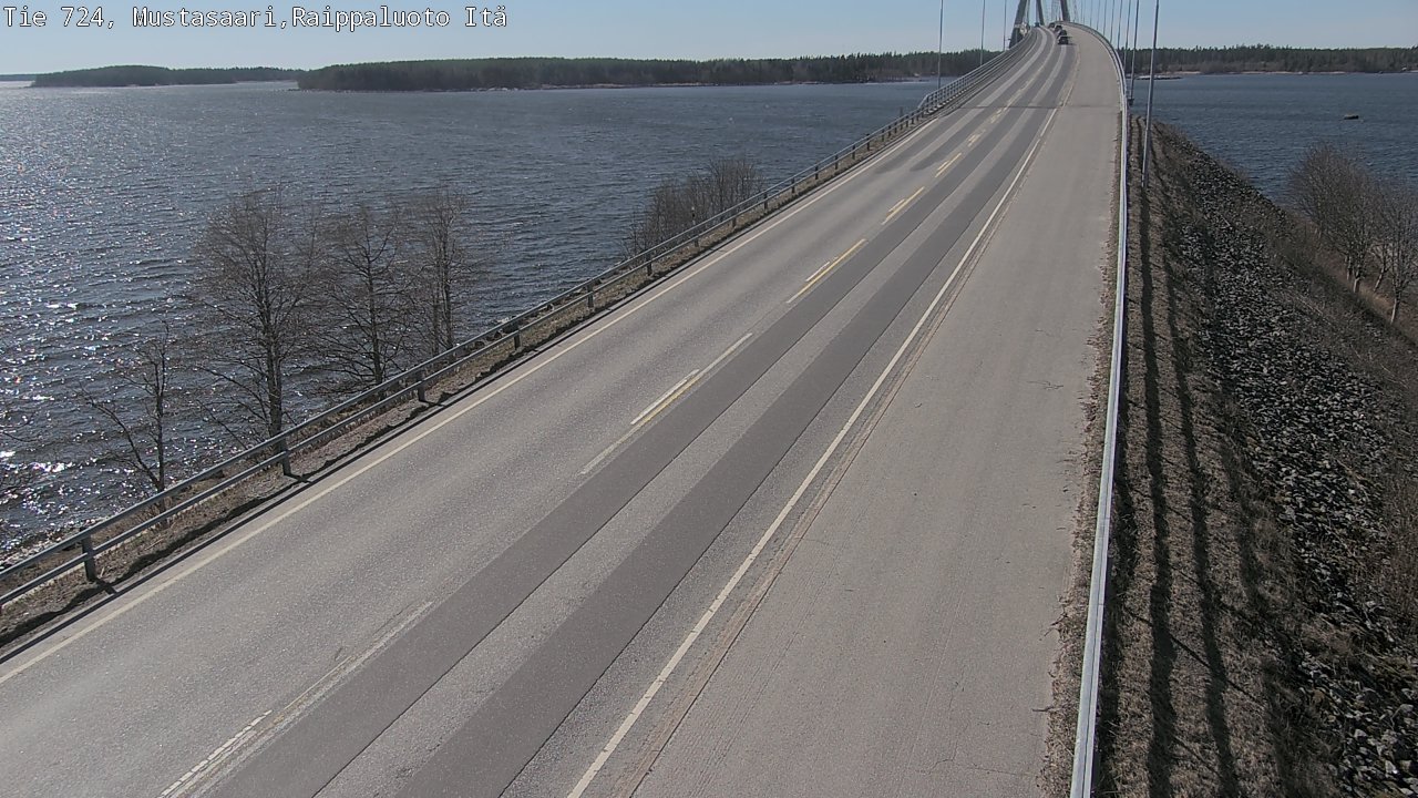 Weather Camera Image Väg 724 Korsholm, Replot, Fjärdskäret, Mustasaari, Pohjanmaa