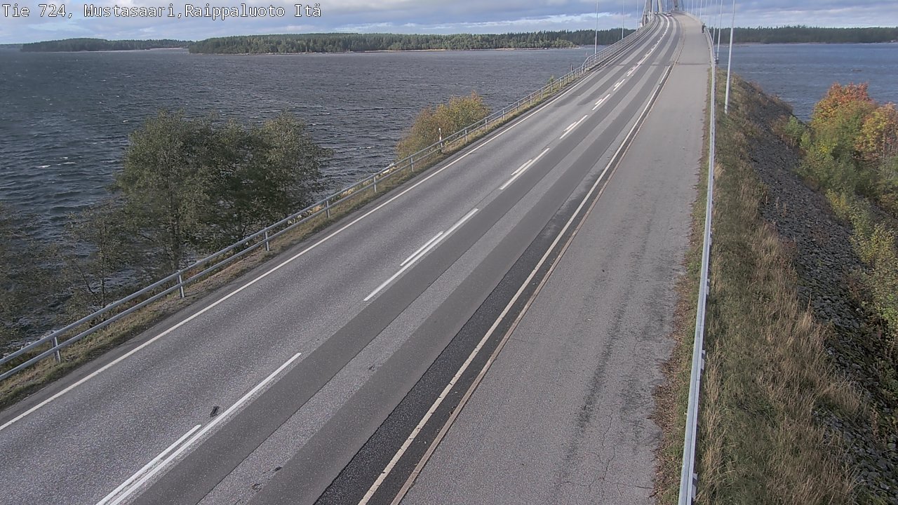 Kelikamerat Kuva Tie 724 Raippaluodonsilta itä, Mustasaari, Pohjanmaa