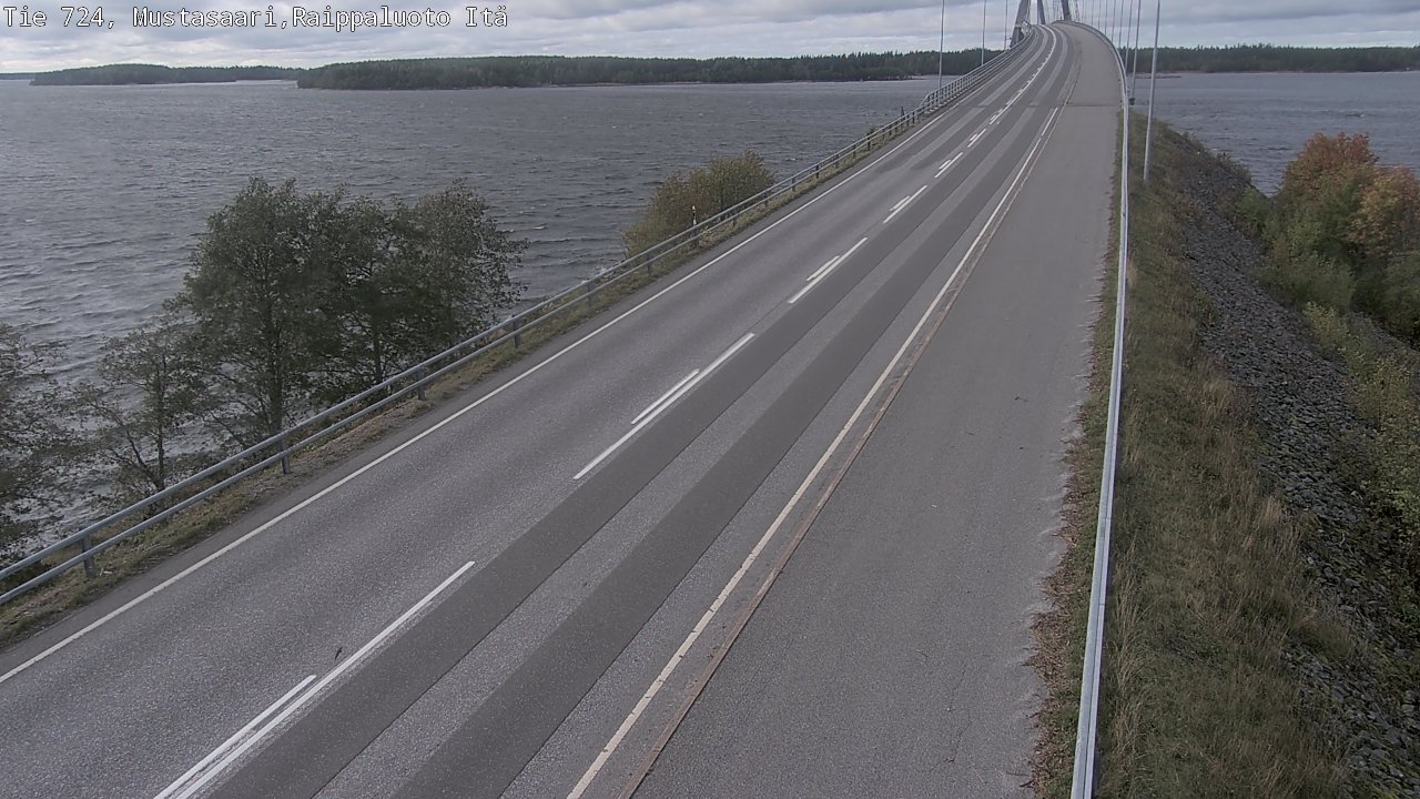 Kelikamerat Kuva Tie 724 Raippaluodonsilta itä, Mustasaari, Pohjanmaa