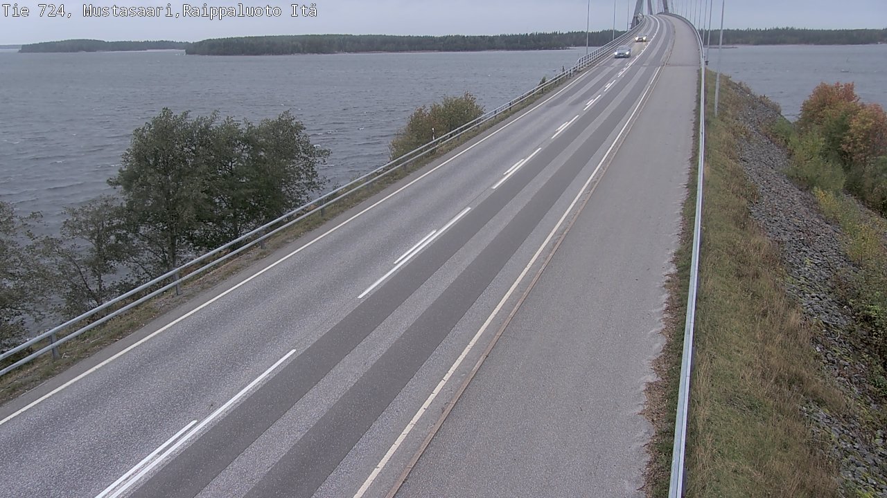 Kelikamerat Kuva Tie 724 Raippaluodonsilta itä, Mustasaari, Pohjanmaa