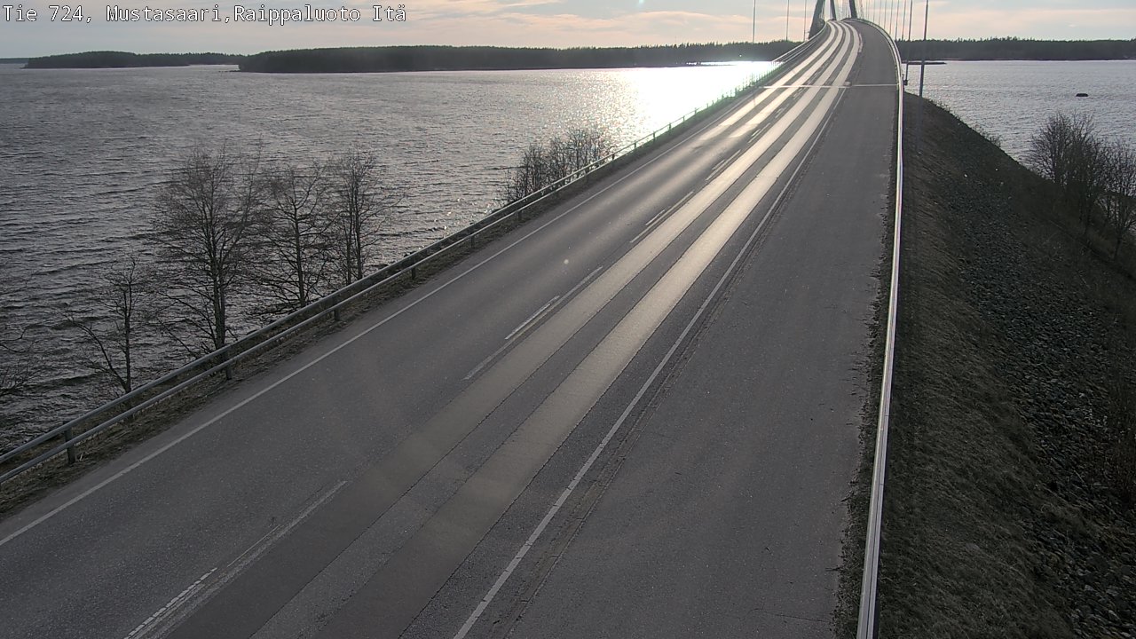Weather Camera Image Väg 724 Korsholm, Replot, Fjärdskäret, Mustasaari, Pohjanmaa