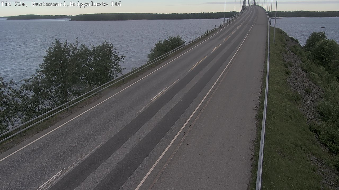 Kelikamerat Kuva Tie 724 Raippaluodonsilta itä, Mustasaari, Pohjanmaa