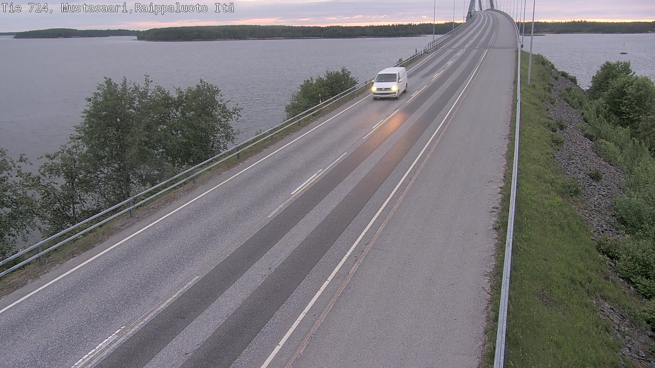 Kelikamerat Kuva Tie 724 Raippaluodonsilta itä, Mustasaari, Pohjanmaa