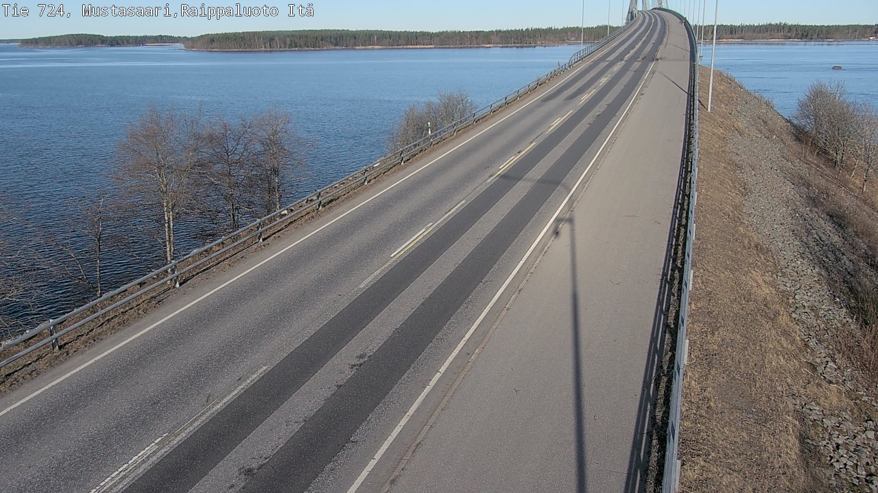 Weather Camera Image Väg 724 Korsholm, Replot, Fjärdskäret, Mustasaari, Pohjanmaa