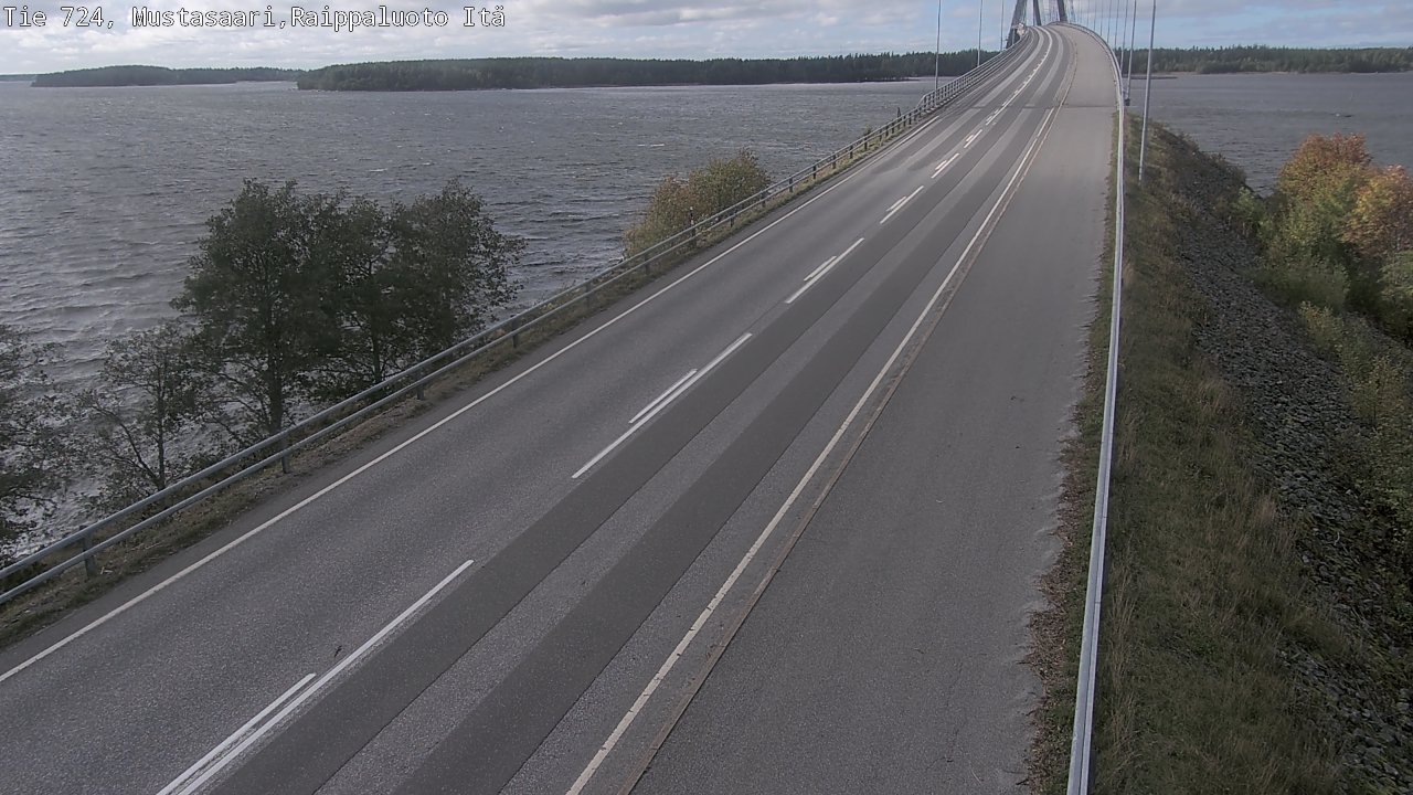 Kelikamerat Kuva Tie 724 Raippaluodonsilta itä, Mustasaari, Pohjanmaa