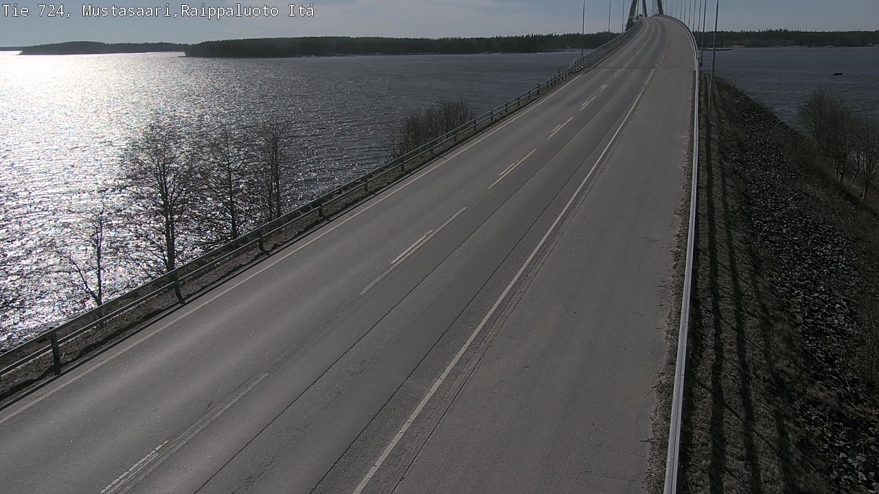 Weather Camera Image Väg 724 Korsholm, Replot, Fjärdskäret, Mustasaari, Pohjanmaa