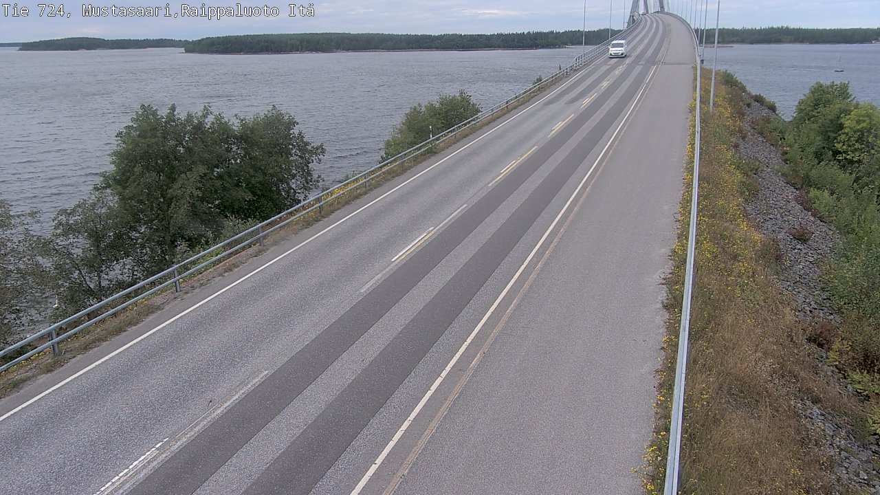 Kelikamerat Kuva Tie 724 Raippaluodonsilta itä, Mustasaari, Pohjanmaa
