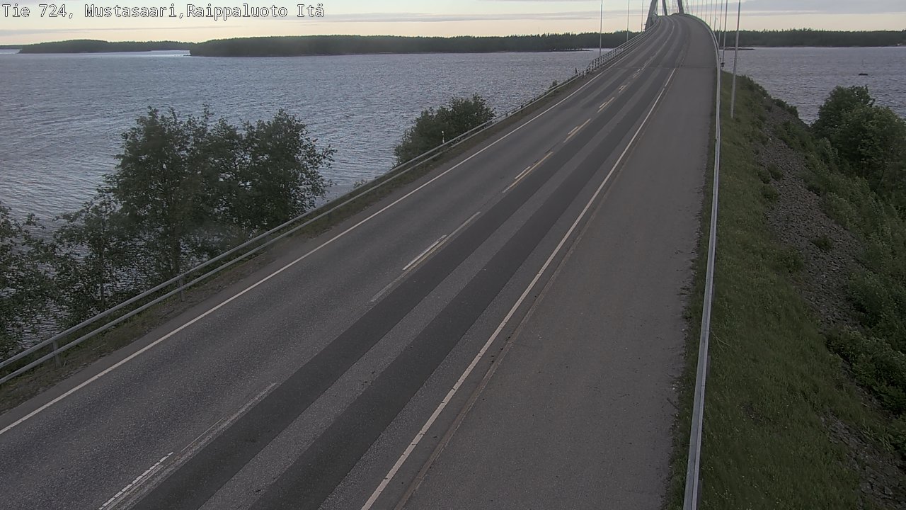 Kelikamerat Kuva Tie 724 Raippaluodonsilta itä, Mustasaari, Pohjanmaa
