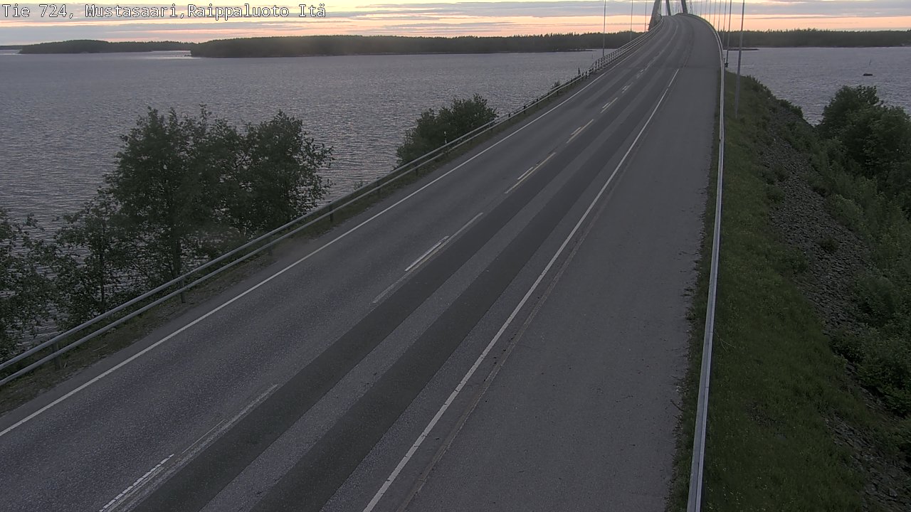 Kelikamerat Kuva Tie 724 Raippaluodonsilta itä, Mustasaari, Pohjanmaa