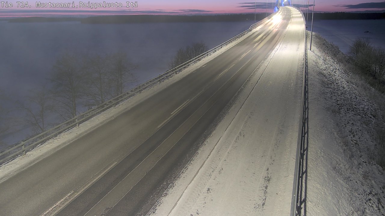 Kelikamerat Kuva Tie 724 Raippaluodonsilta itä, Mustasaari, Pohjanmaa