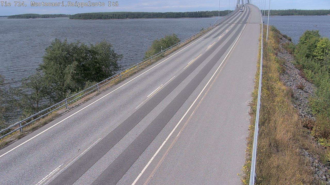 Kelikamerat Kuva Tie 724 Raippaluodonsilta itä, Mustasaari, Pohjanmaa