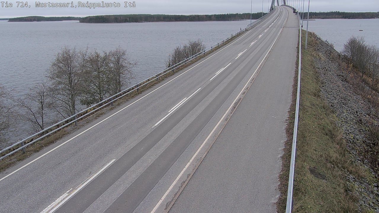 Kelikamerat Kuva Tie 724 Raippaluodonsilta itä, Mustasaari, Pohjanmaa