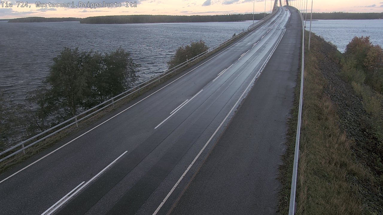 Kelikamerat Kuva Tie 724 Raippaluodonsilta itä, Mustasaari, Pohjanmaa