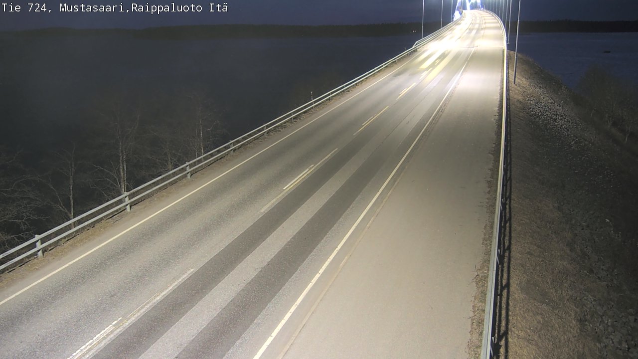 Weather Camera Image Väg 724 Korsholm, Replot, Fjärdskäret, Mustasaari, Pohjanmaa