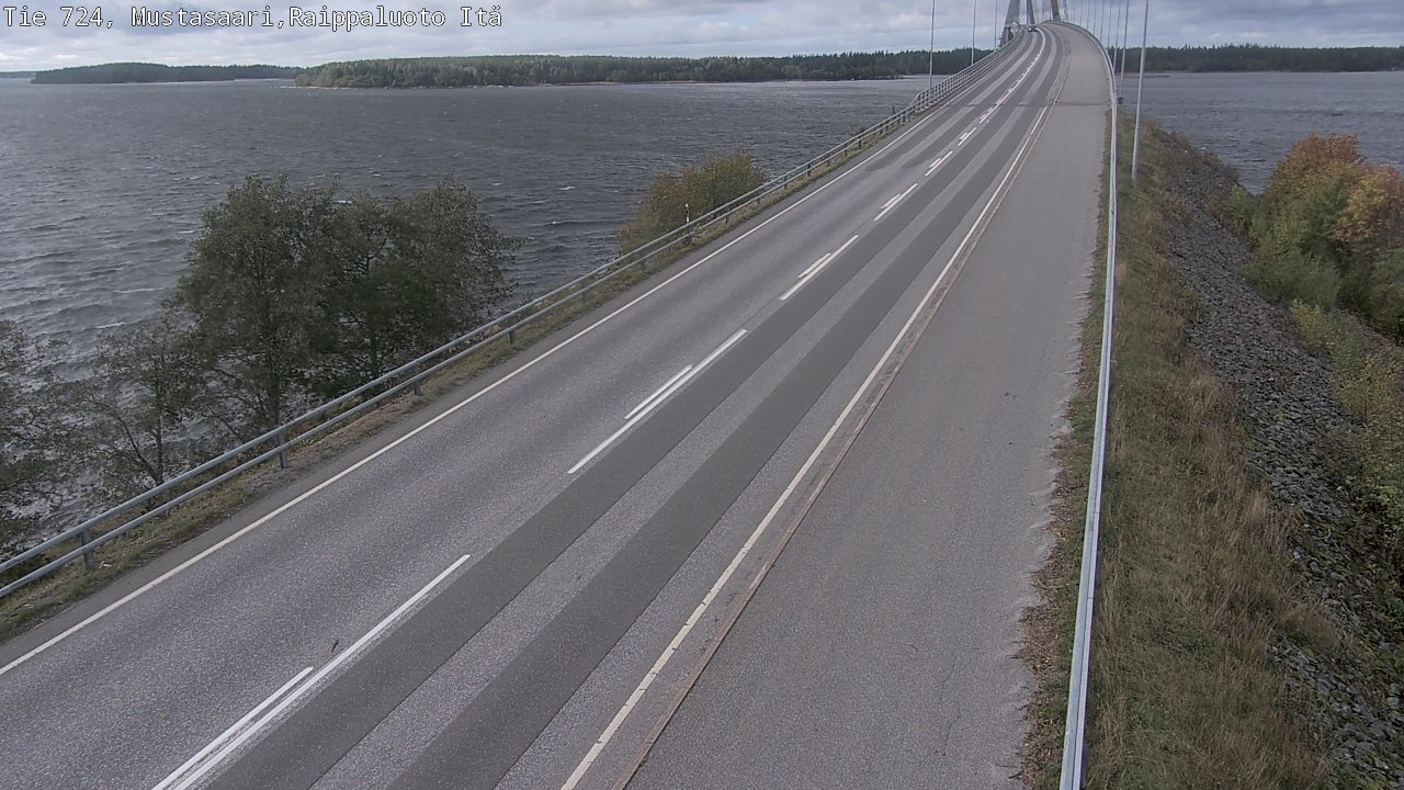 Kelikamerat Kuva Tie 724 Raippaluodonsilta itä, Mustasaari, Pohjanmaa