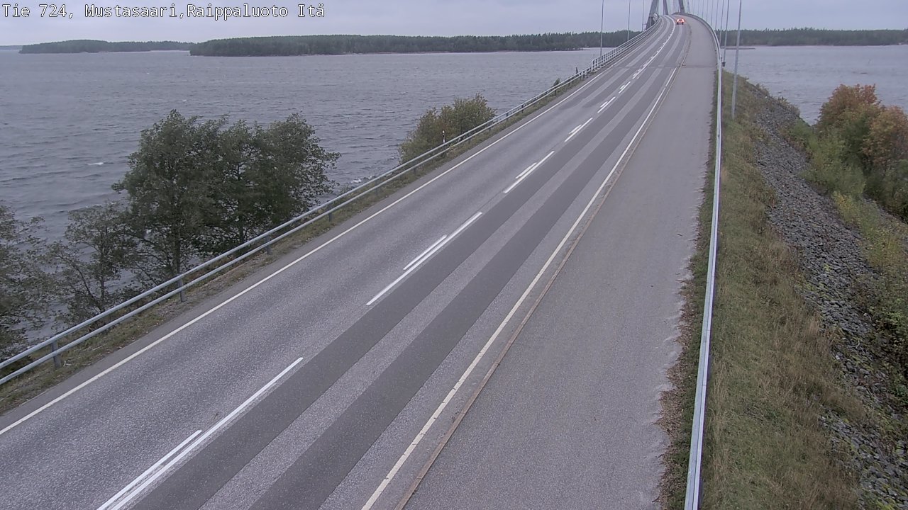 Kelikamerat Kuva Tie 724 Raippaluodonsilta itä, Mustasaari, Pohjanmaa
