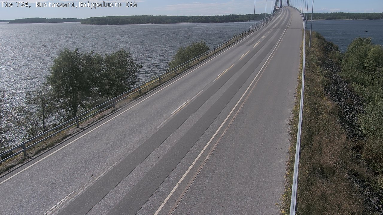 Kelikamerat Kuva Tie 724 Raippaluodonsilta itä, Mustasaari, Pohjanmaa