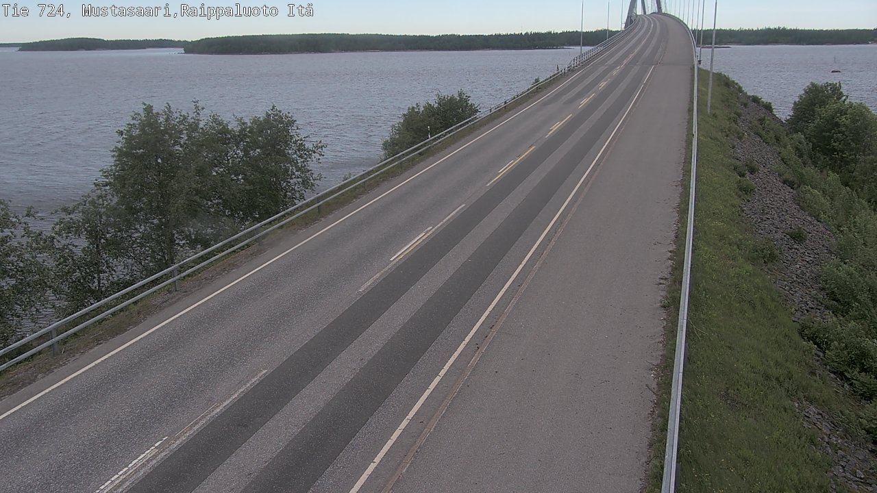 Kelikamerat Kuva Tie 724 Raippaluodonsilta itä, Mustasaari, Pohjanmaa