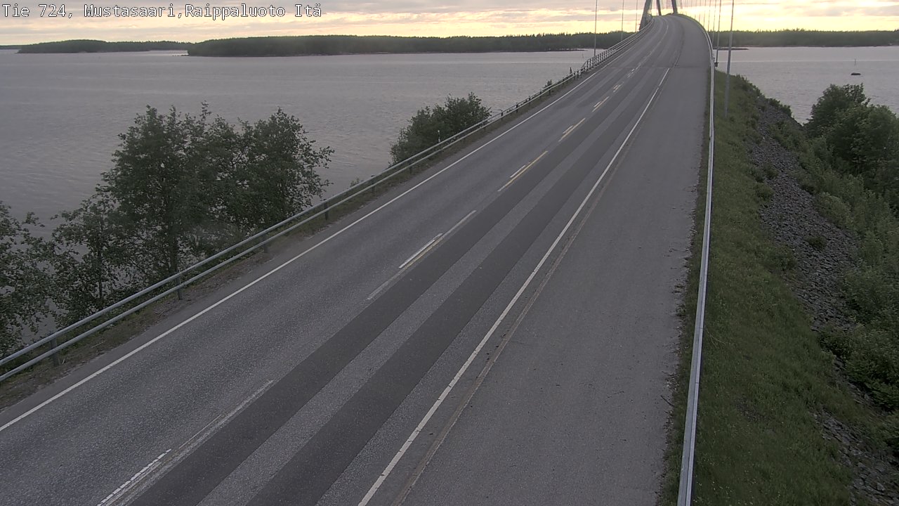 Kelikamerat Kuva Tie 724 Raippaluodonsilta itä, Mustasaari, Pohjanmaa