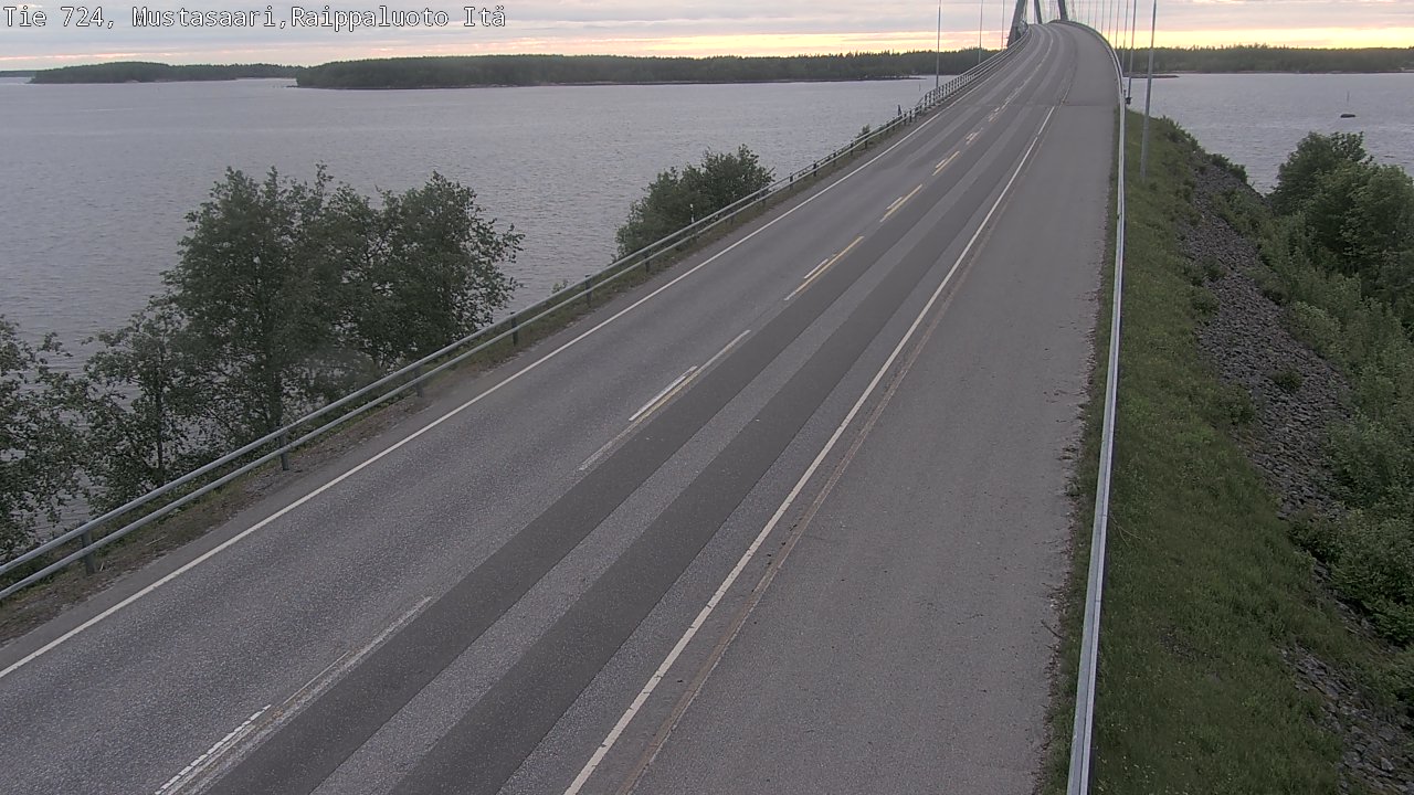Kelikamerat Kuva Tie 724 Raippaluodonsilta itä, Mustasaari, Pohjanmaa
