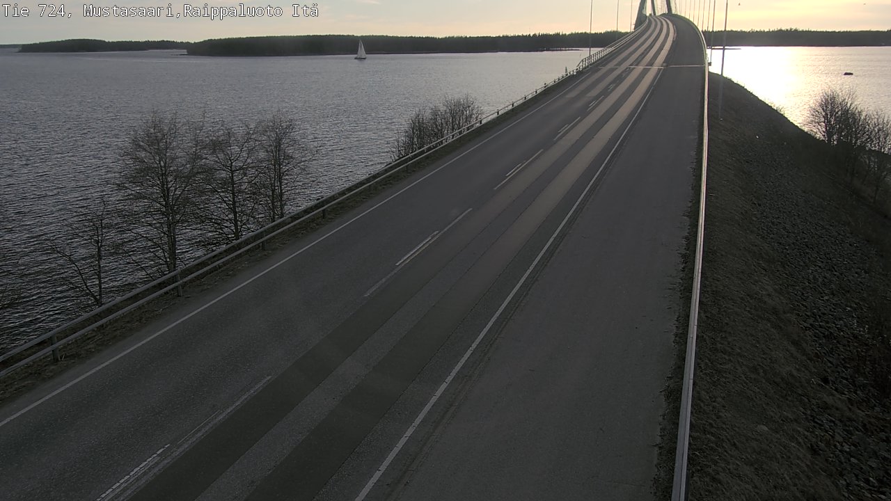 Weather Camera Image Väg 724 Korsholm, Replot, Fjärdskäret, Mustasaari, Pohjanmaa