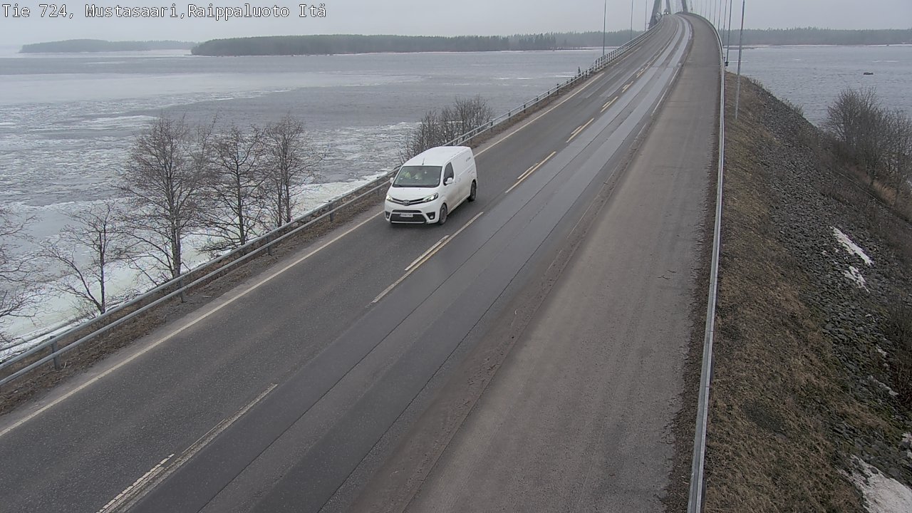 Weather Camera Image Väg 724 Korsholm, Replot, Fjärdskäret, Mustasaari, Pohjanmaa