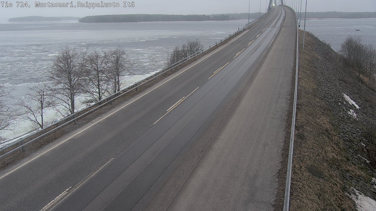 Weather Camera Image Väg 724 Korsholm, Replot, Fjärdskäret, Mustasaari, Pohjanmaa