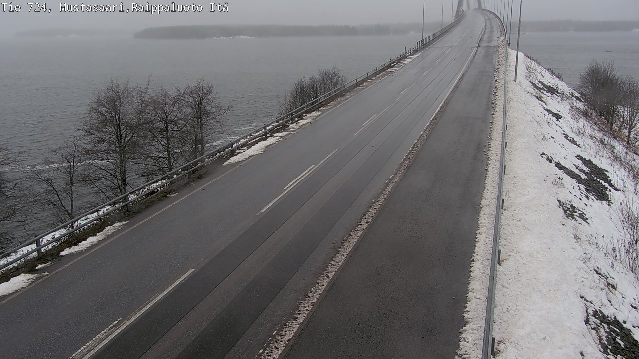 Weather Camera Image Väg 724 Korsholm, Replot, Fjärdskäret, Mustasaari, Pohjanmaa