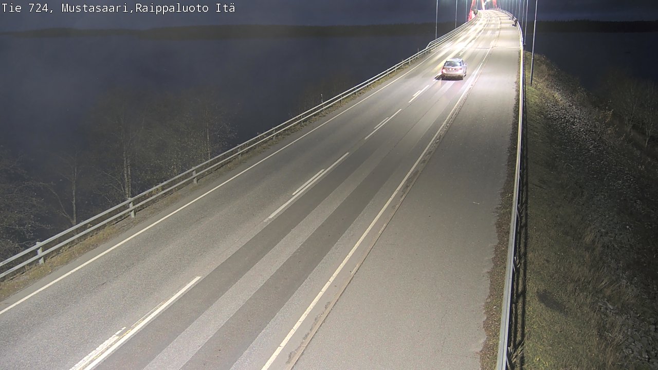 Kelikamerat Kuva Tie 724 Raippaluodonsilta itä, Mustasaari, Pohjanmaa