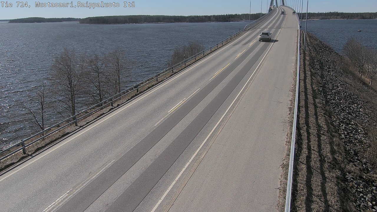 Weather Camera Image Väg 724 Korsholm, Replot, Fjärdskäret, Mustasaari, Pohjanmaa