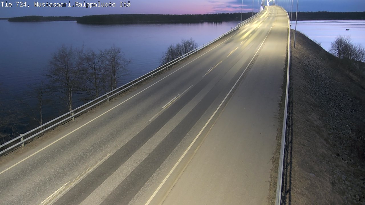 Weather Camera Image Väg 724 Korsholm, Replot, Fjärdskäret, Mustasaari, Pohjanmaa