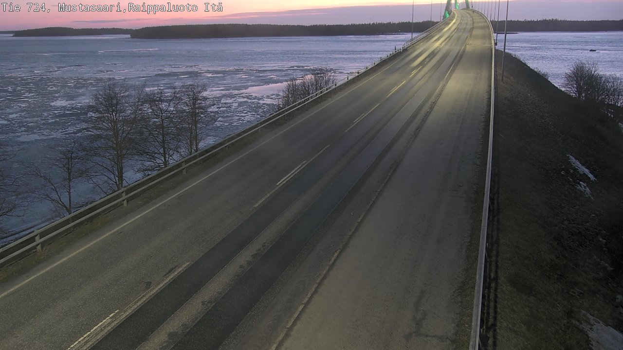 Kelikamerat Kuva Tie 724 Raippaluodonsilta itä, Mustasaari, Pohjanmaa