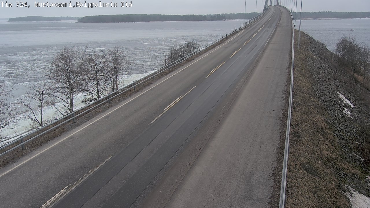 Weather Camera Image Väg 724 Korsholm, Replot, Fjärdskäret, Mustasaari, Pohjanmaa