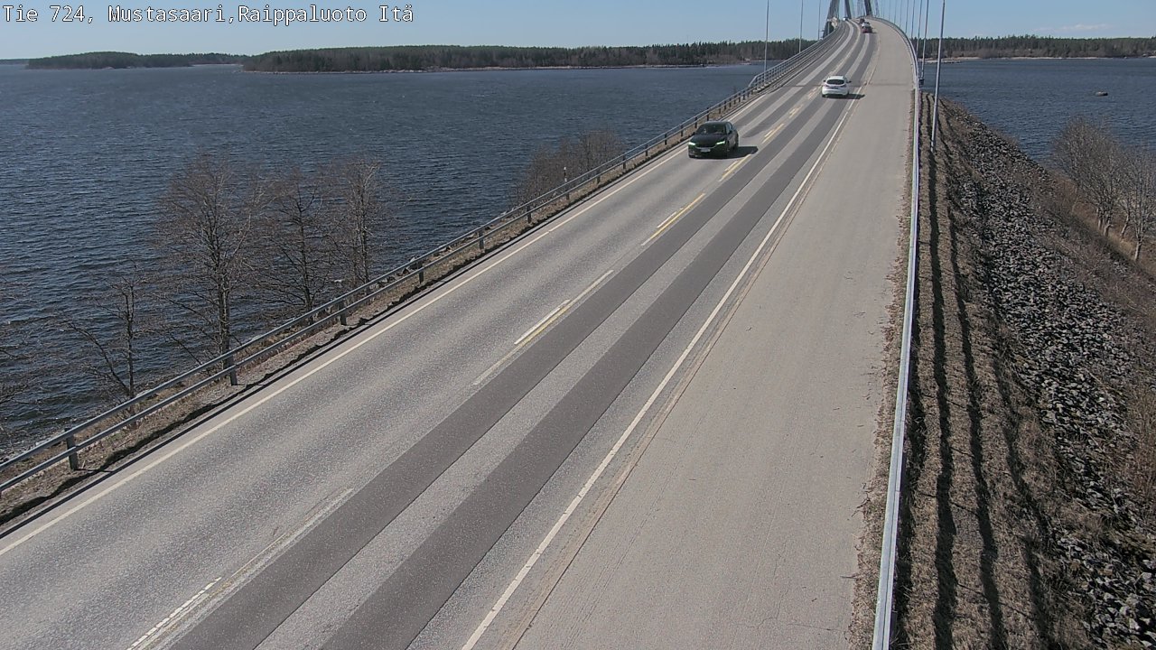 Weather Camera Image Väg 724 Korsholm, Replot, Fjärdskäret, Mustasaari, Pohjanmaa