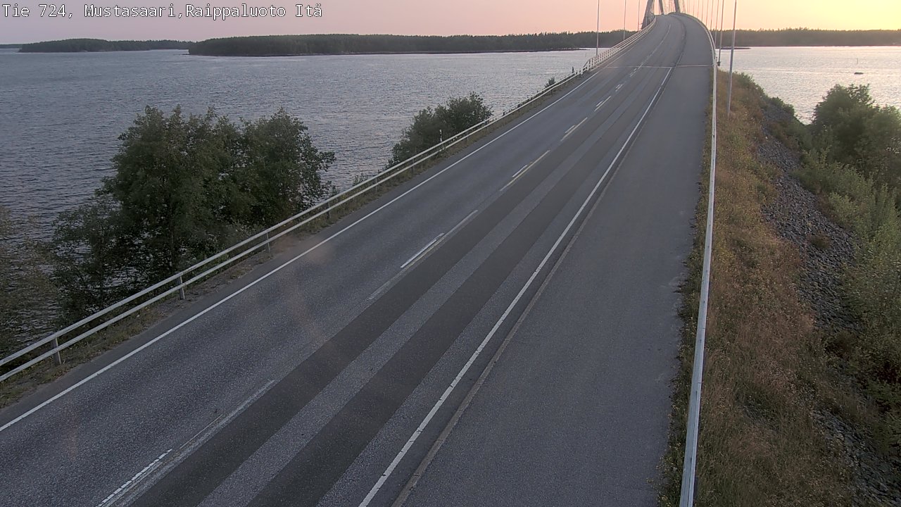Kelikamerat Kuva Tie 724 Raippaluodonsilta itä, Mustasaari, Pohjanmaa