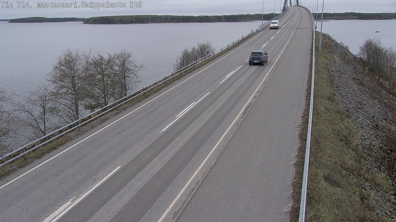 Kelikamerat Kuva Tie 724 Raippaluodonsilta itä, Mustasaari, Pohjanmaa