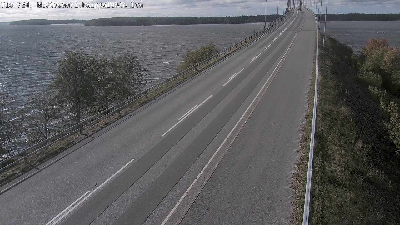 Kelikamerat Kuva Tie 724 Raippaluodonsilta itä, Mustasaari, Pohjanmaa