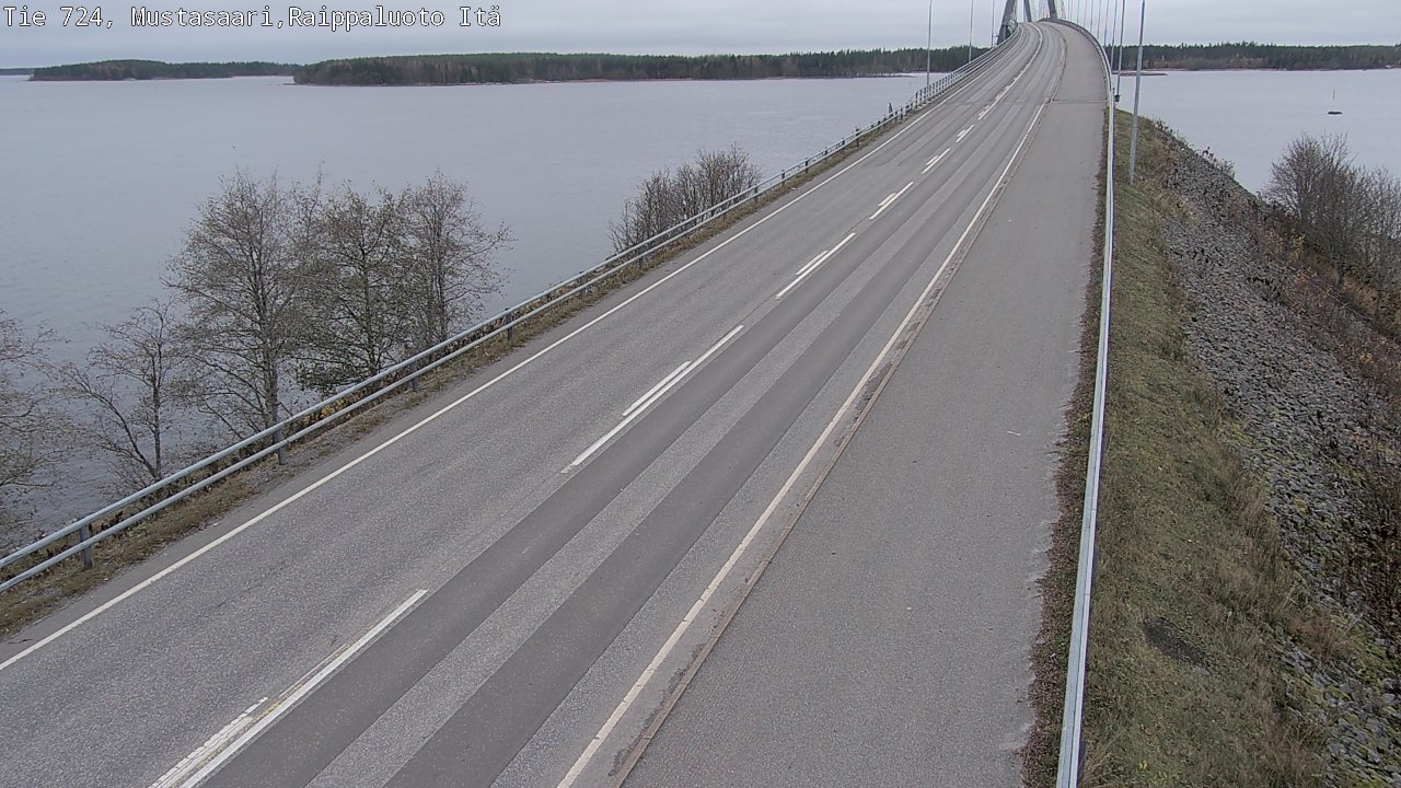 Kelikamerat Kuva Tie 724 Raippaluodonsilta itä, Mustasaari, Pohjanmaa