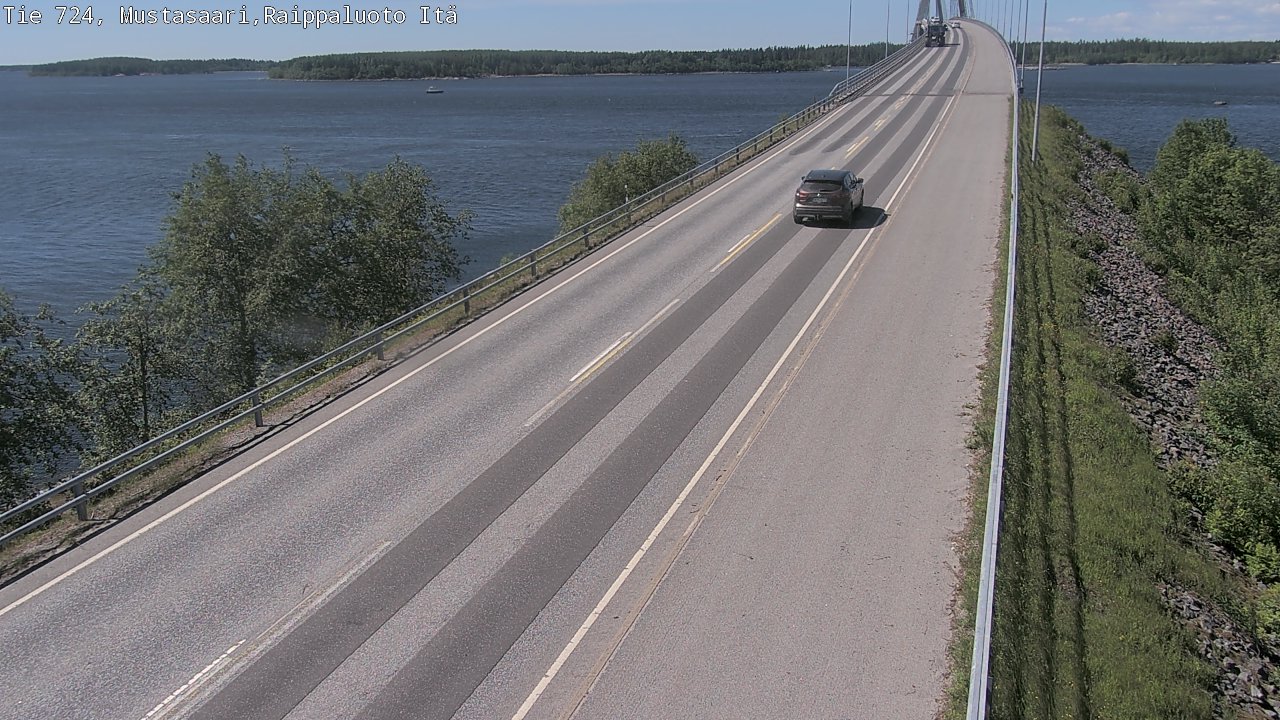 Weather Camera Image Väg 724 Korsholm, Replot, Fjärdskäret, Mustasaari, Pohjanmaa