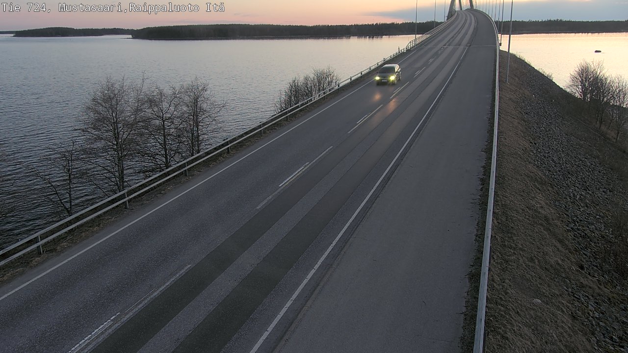 Weather Camera Image Väg 724 Korsholm, Replot, Fjärdskäret, Mustasaari, Pohjanmaa