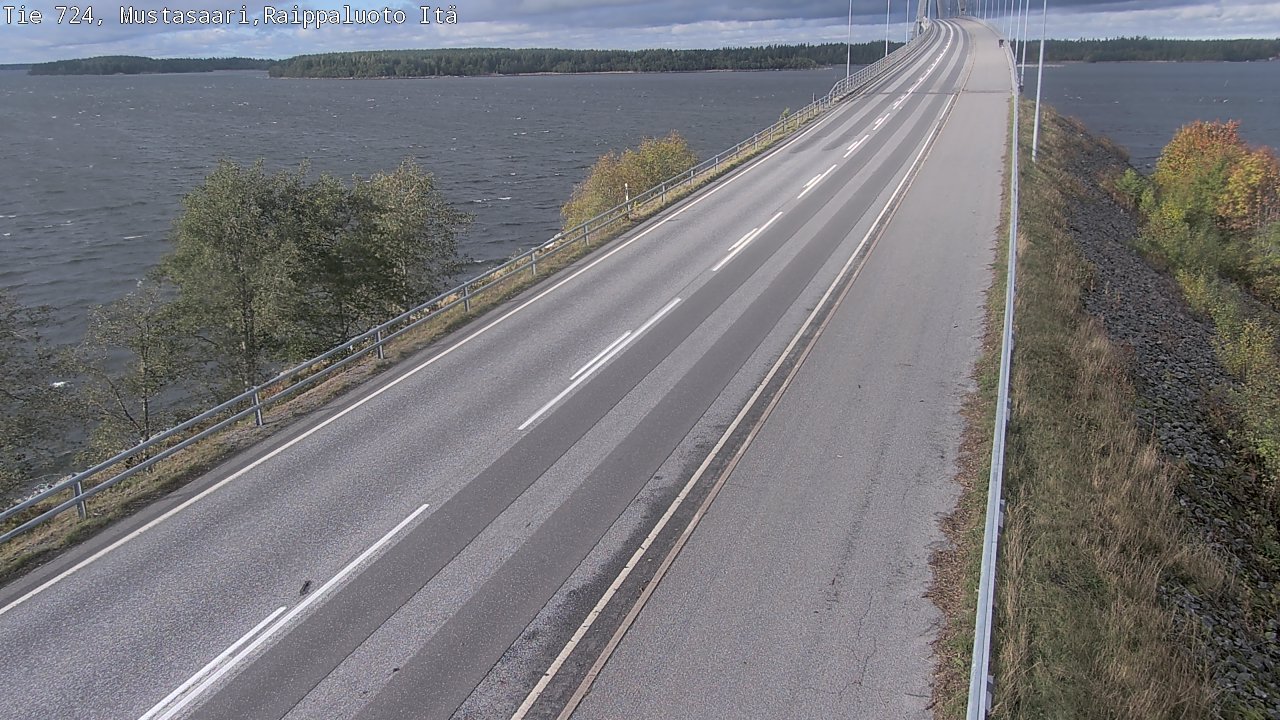 Kelikamerat Kuva Tie 724 Raippaluodonsilta itä, Mustasaari, Pohjanmaa