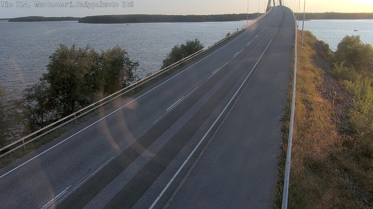 Kelikamerat Kuva Tie 724 Raippaluodonsilta itä, Mustasaari, Pohjanmaa