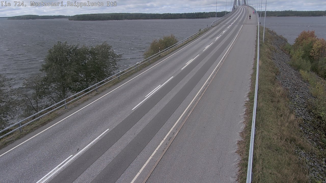 Kelikamerat Kuva Tie 724 Raippaluodonsilta itä, Mustasaari, Pohjanmaa